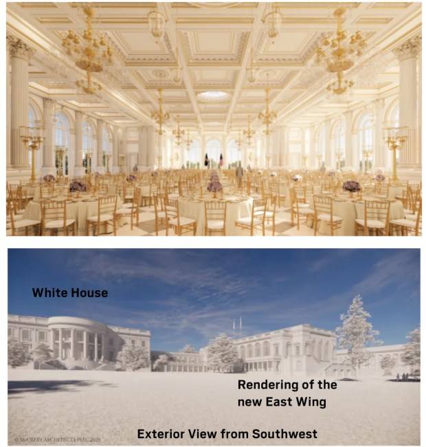 Most Trump ballroom donors have federal contracts, including Apple, Meta and Microsoft, watchdog Says