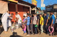 ISKCON distributes free meals to hundreds at GB Bazaar, Agartala