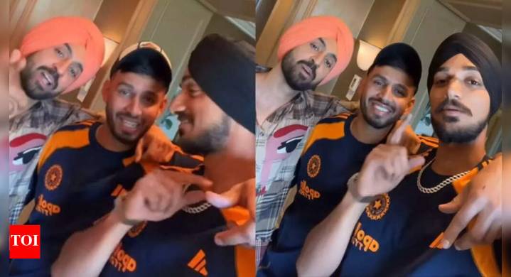 'God bless you all!': Diljit Dosanjh shares hilarious moment with Indian cricketers in Australia