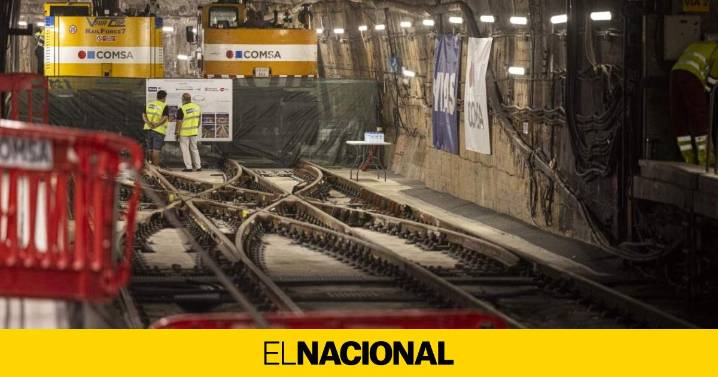 El corte de Metro de Barcelona del verano de 2026 afectará a la L1 entre Mercat Nou y Santa Eulàlia