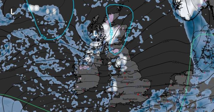 UK snow: Britain forecast heavy snowfall within DAYS with 7 cities hit by Arctic blast
