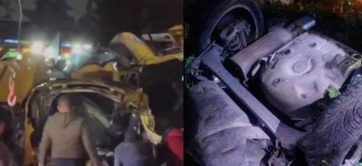 Choque múltiple en autopista México–Querétaro deja cinco muertos