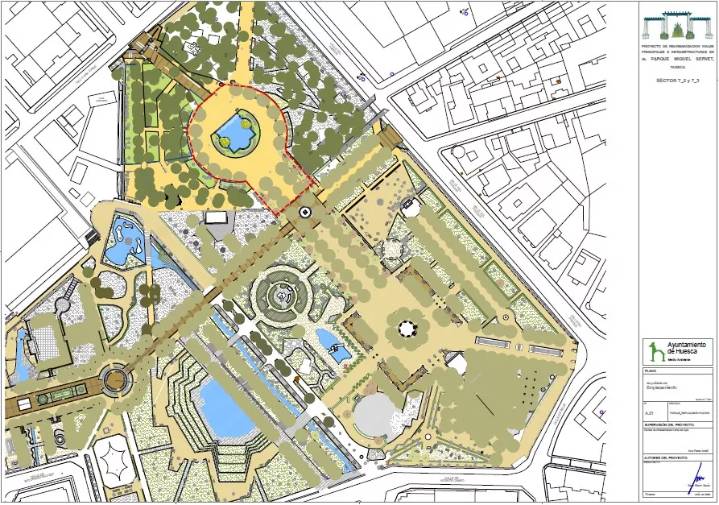 Hormigones Grañén ejecutará la reurbanización de los viales principales del Parque Miguel Servet