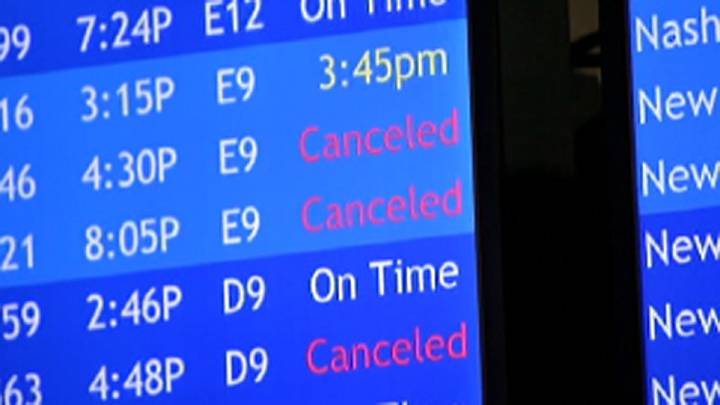 What are your options and rights if your flight is canceled during the shutdown?