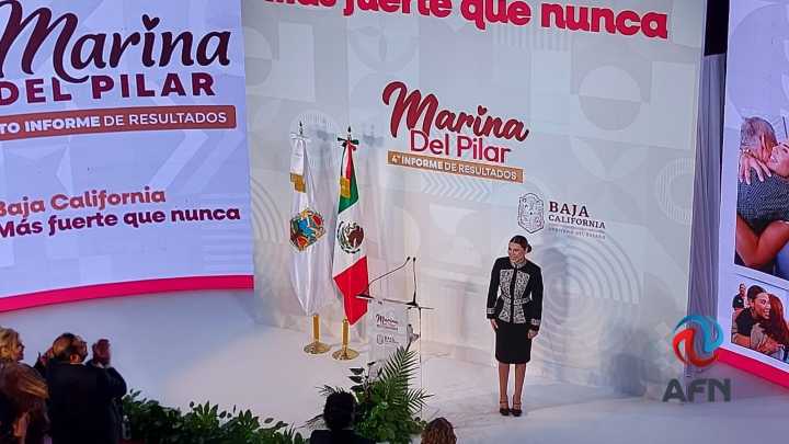 Anuncia Marina del Pilar becas a 21 mil estudiantes de la UABC; en su cuarto informe