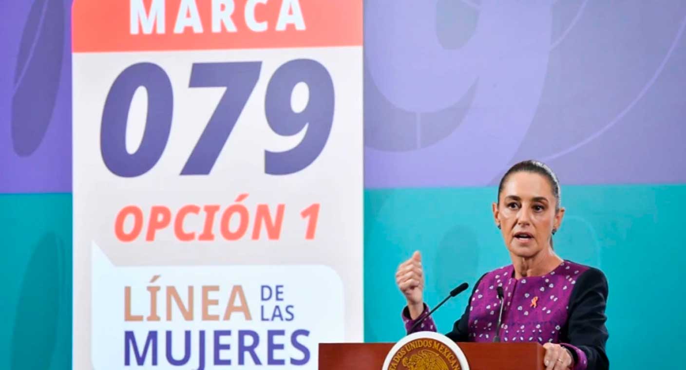 25N: México presenta estrategia para combatir violencia contra mujeres y reforma para sancionar abuso sexual