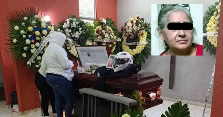 Madre huye con 50 mil pesos reunidos para el funeral de su hijo policía en Nuevo León
