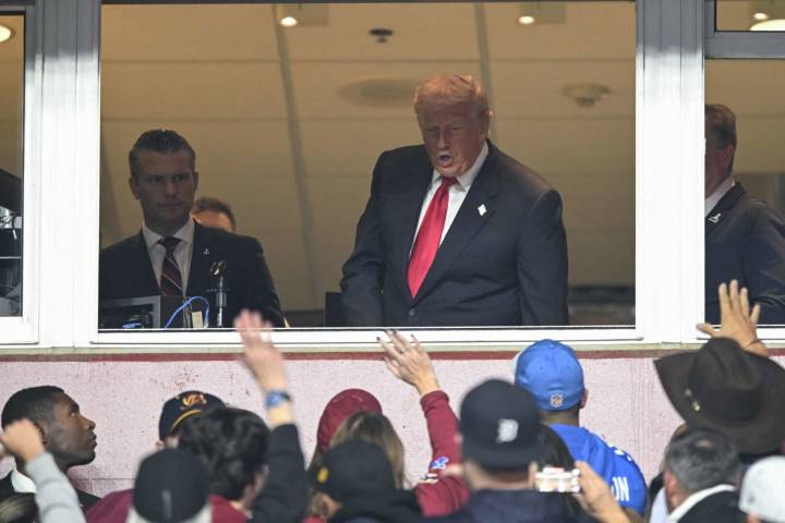 Donald Trump abucheado en partido de la NFL