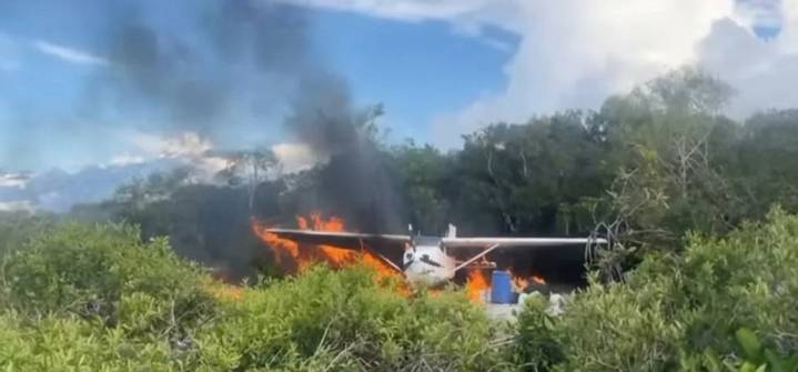 FANB derribó una avioneta en Apure vinculada presuntamente con el narcotráfico