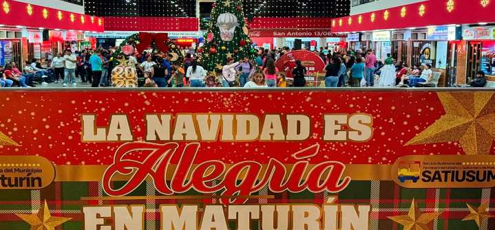 Más de 50 mil luces adornan el principal puerto terrestre de Maturín