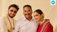 Deepika, Ranveer get a cute anniversary wish from herr bodyguard