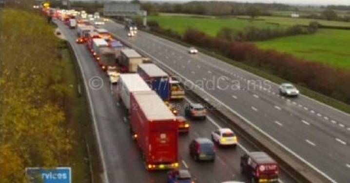Major M5 crash update amid 90 minute delays