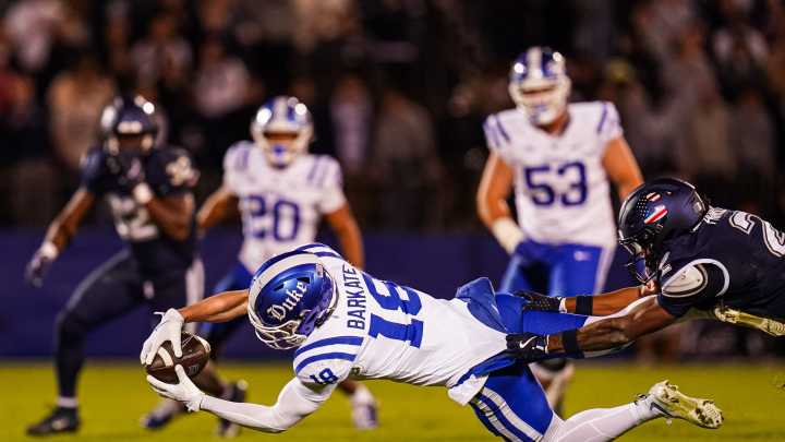 Duke football vs Virginia score, live updates, start time