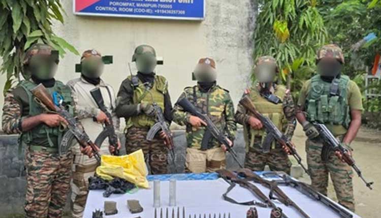 Four Kuki Militants Neutralised In Manipur; Security Operation On