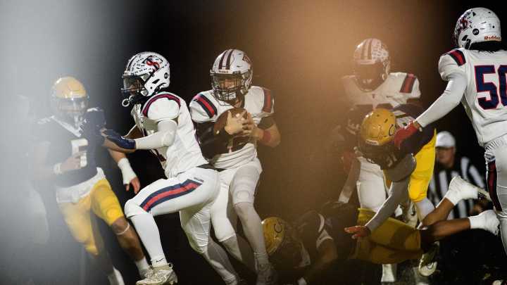 Terry Sanford football falls in 89-point playoff battle vs Scotland
