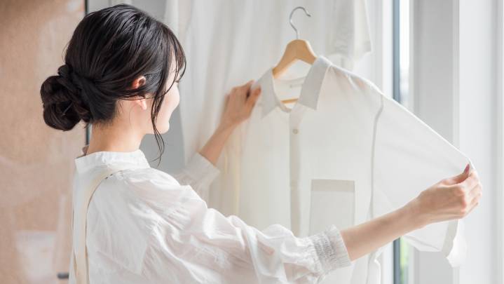 Say Goodbye To Deodorant Stains: This Dryer Sheet Hack Saves Clothes In A Pinch