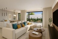 Klic Arquitectos presenta un exclusivo proyecto de viviendas pareadas con piscina privada y solárium en Fuengirola