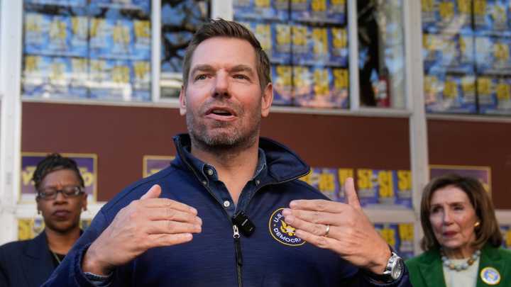 Rep. Eric Swalwell announces his bid for California governor