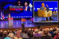 Hundreds gather to honor Charlie Kirk in Jerusalem