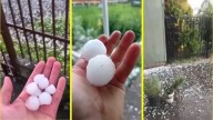 Granizos del tamaño de pelotas de ping pong: Los registros de la comunidad Megatiempo de la intensa granizada en Loncoche