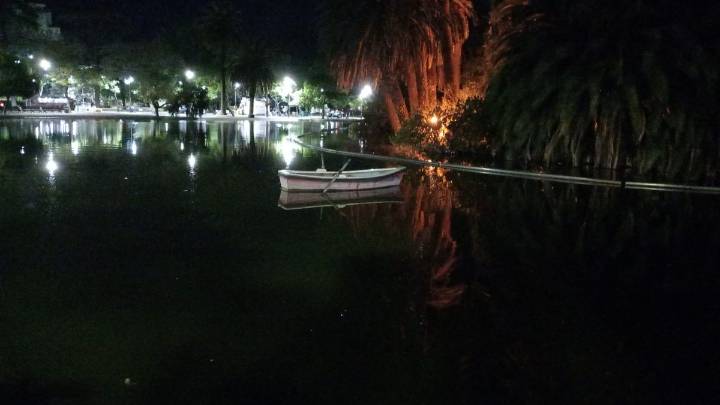 Vandalismo insólito en el Laguito: demoraron a un grupo de jóvenes a la medianoche