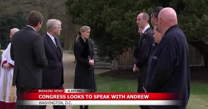 Andrew Mountbatten Windsor, former prince, ordered to appear before Congress