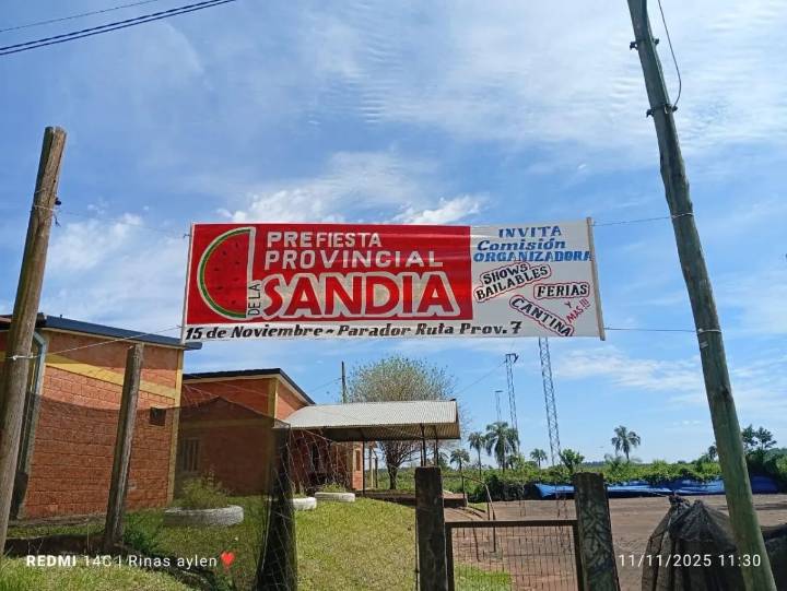 Se viene la Pre Fiesta de la Sandía en Ruiz de Montoya