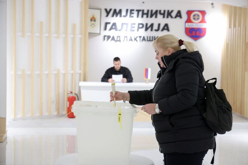 Bosnia's Serb region votes for new president after Dodik's removal