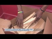 Olentangy High School seniors collect hygiene products for those in need