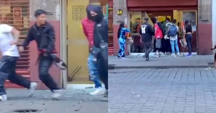 Vandalismo en las marchas: comerciantes denuncian al Bloque Negro por saqueos