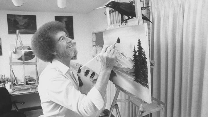 Three original Bob Ross paintings to be auctioned off after funding cuts