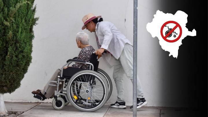 En Durango no se garantiza el derecho a la movilidad a usuarios de silla de ruedas, señalan