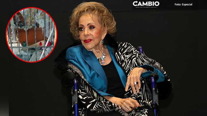 Lamentable: Destrozan y saquean la tumba de Silvia Pinal