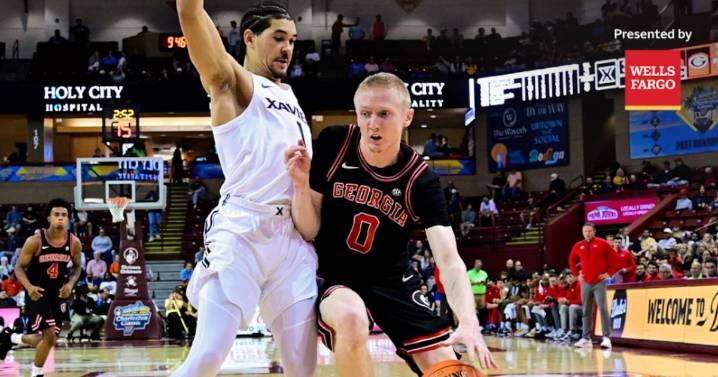 Georgia survives Xavier with late 3-pointer, improves to 6