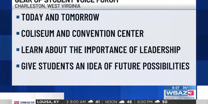 Gear Up Student Voice Forum