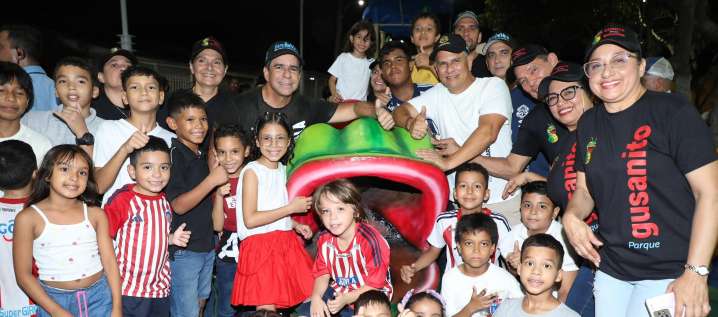 Alcalde Char entregó parque y vías reconstruidas en el barrio Las Nieves