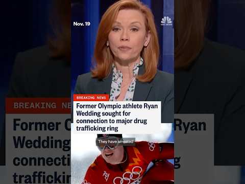 Former Olympic athlete Ryan Wedding sought for connection to major drug trafficking ring
