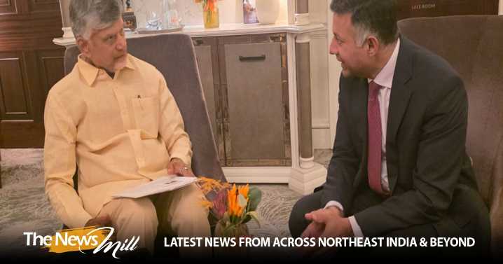 Andhra CM Naidu meets Indian envoy in London, discusses ways to boost trade ties