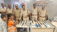 Hyderabad police recover 70 lost mobile phones, handover to owners