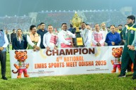 Telangana Wins 4th National EMRS Sports Competition in Rourkela | Odisha CM Announces Rural Stadiums