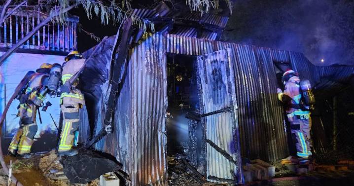 Tucson Fire battles shed blaze near University of Arizona