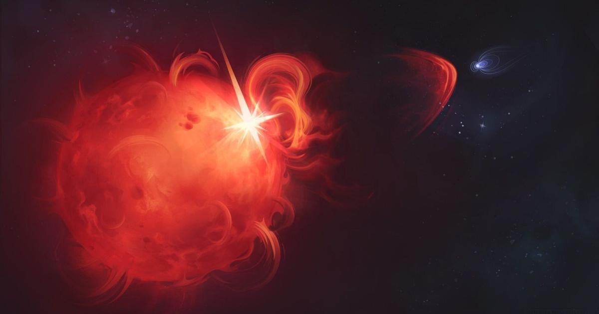 First confirmed sighting of giant explosion on nearby star
