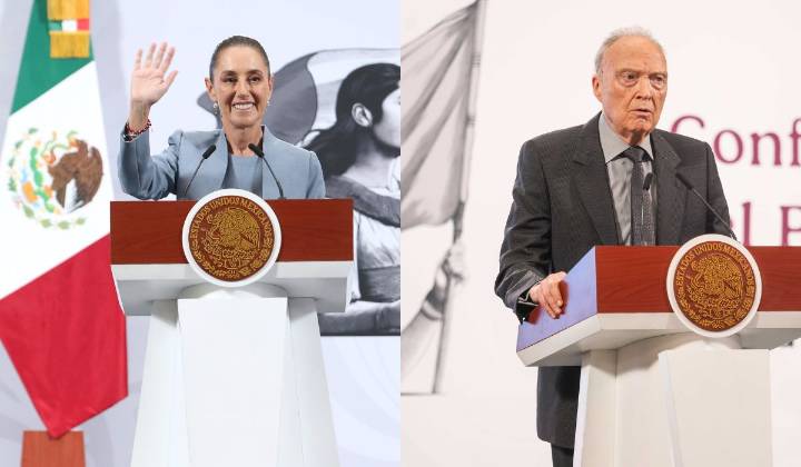 Claudia Sheinbaum nombrará a Gertz Manero embajador en "un país amigo"