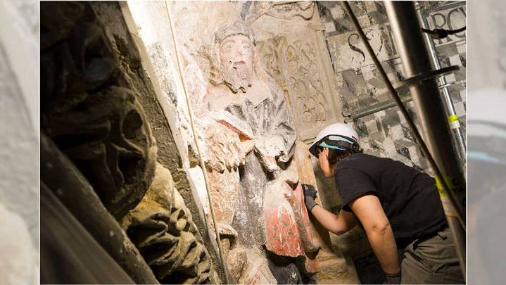 La capilla de Santiago de la catedral de Tarazona está en fase de restauración: va a costar 304.000 euros