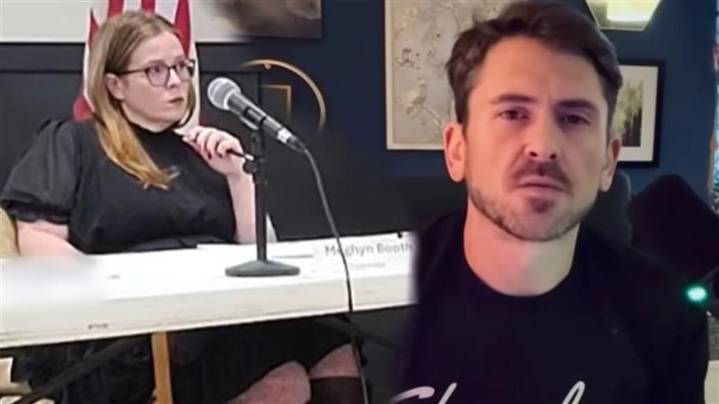 Community members want township treasurer to step down over husband’s ‘neo