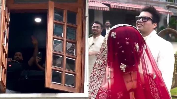 'Yeh Toh Moment Ho Gaya': Rohit Sharma's Performs Dance On ‘Aaj Mere Yaar Ki Shaadi Hai', Gatecrashes Newly Engaged Couple's Wedding Photoshoot; Video