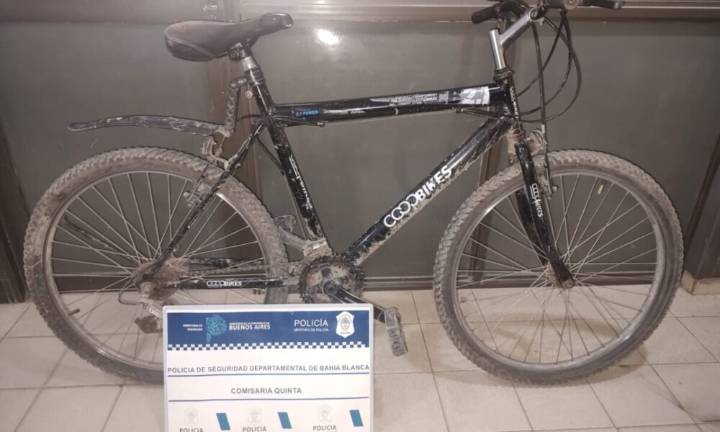 Recuperan una bicicleta robada y detienen al sujeto que la había publicado para venderla
