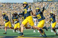 Michigan’s Sherrone Moore shares updates on injured linebackers, Justice Haynes, more