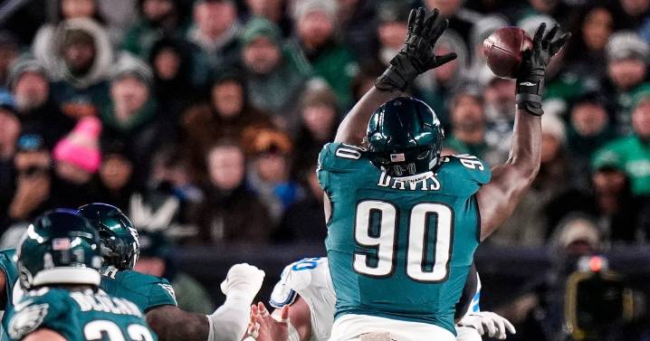 Handing out 10 awards from the Eagles