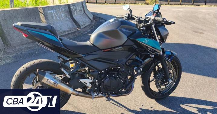 Terminó detenido mientras corría picadas en moto en una ruta de Córdoba